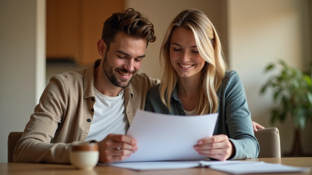 Rodina plánuje rozpočet, matka s otcem počítají náklady péče o dítě