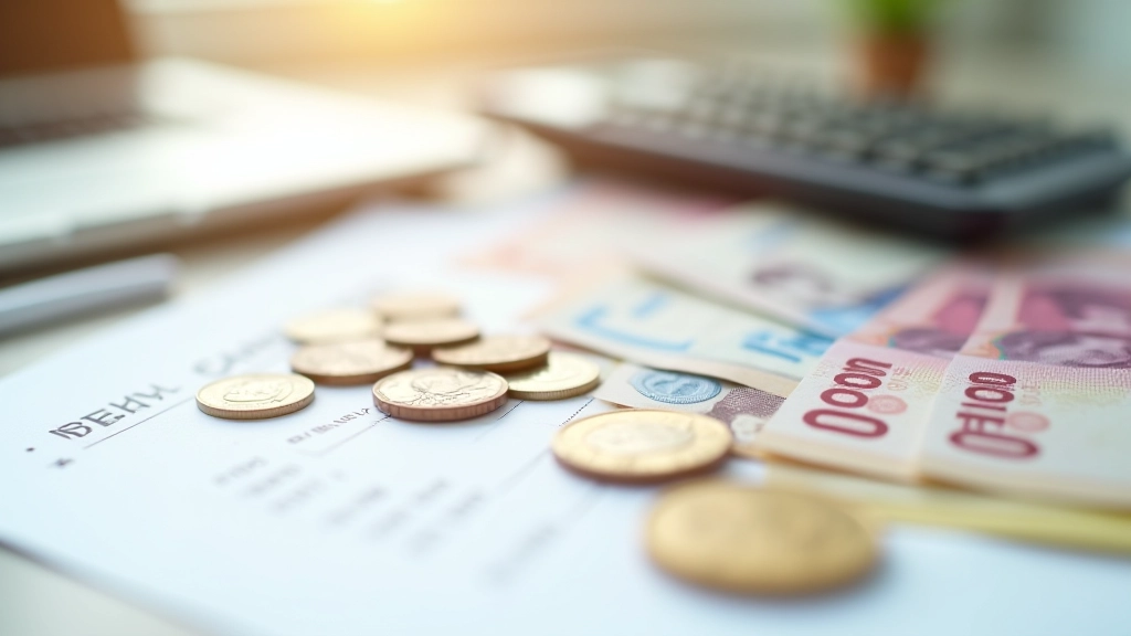 Peníze v obálce s nápisem přídavek na dítě a údaji o výši