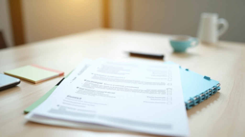 Složka s dokumenty, formuláři a popisem, který co je potřeba připravit